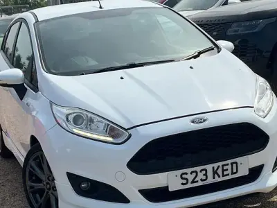 Used Ford Fiesta ST-Line 101 HP (74 kW) 2017 White Hatchback