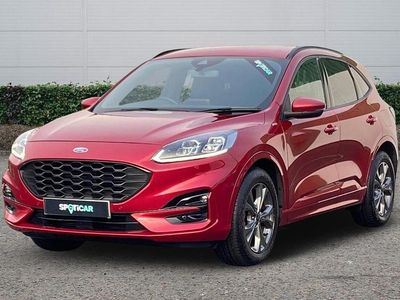 Red Used 2021 Ford Kuga ST-Line SUV | £17,165 (Fair price)