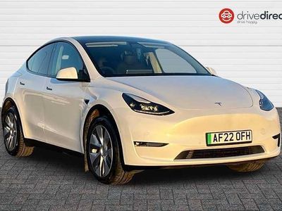 White Used 2022 Tesla Model Y Long Range AWD SUV | £22,449 (Fair price)