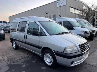 used Fiat Scudo 2.0JTD 16V SX Combi DISABLED VEHICLE WITH RAMP 3 SEAT AIR CON NEW MOT