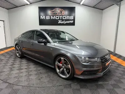 Used Audi A7 Black Edition 2017 Grey Hatchback