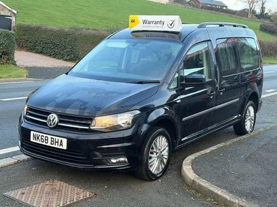 Black Used 2018 VW Caddy Maxi Life Life MPV | £13,995 (Good price)