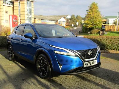 Magnetic blue Used 2022 Nissan Qashqai Tekna SUV | £18,495 (Fair price)