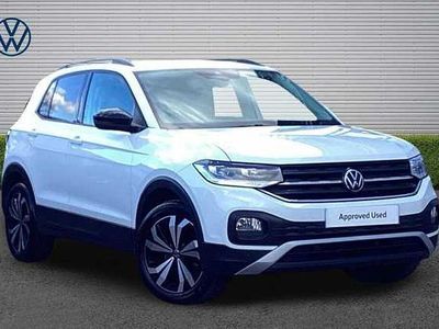 Used VW T-Cross Black Edition 95 HP (69 kW) 2023 White SUV