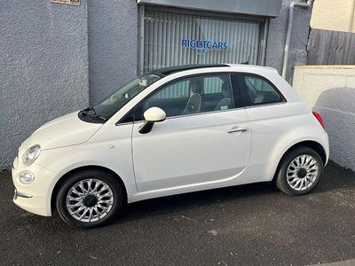 Used Fiat 500 Lounge 68 HP (50 kW) 2018 White Hatchback