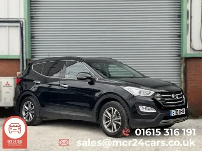Used Hyundai Santa Fe Premium 194 HP (142 kW) 2015 Black SUV