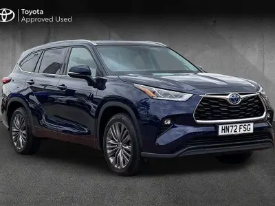 Used Toyota Highlander 244 HP (179 kW) 2022 Blue SUV