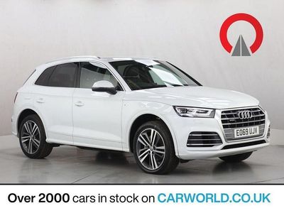 White Used 2019 Audi Q5 S-Line SUV | £18,456 (Fair price)