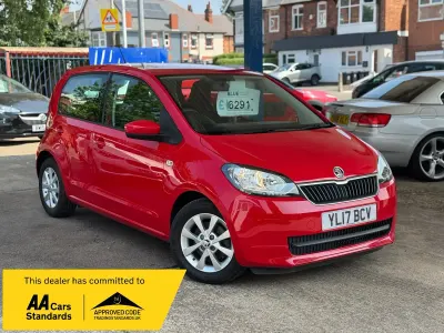Used Skoda Citigo SE 60 HP (44 kW) 2017 Red Hatchback