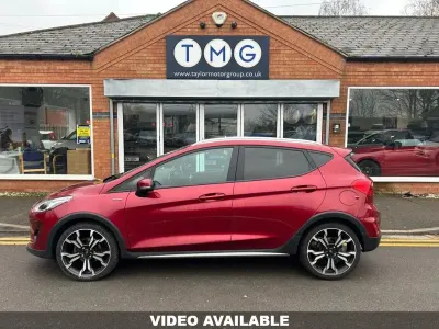 Used Ford Fiesta Active X 125 HP (91 kW) 2020 Red Hatchback