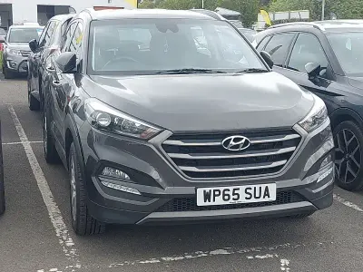 Używany Hyundai Tucson SE 116 KM (85 kW) 2015 Szary SUV