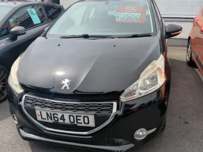 Used Peugeot 208 Active 82 HP (60 kW) 2014 Black Hatchback