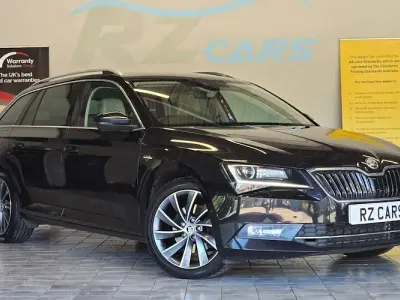 Used Skoda Superb LAURIN & KLEMENT 190 HP (139 kW) 2017 Black Estate