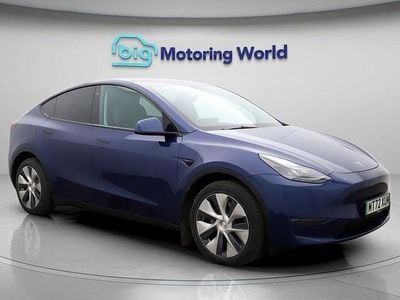 Used Tesla Model Y Long Range AWD 378 kW (514 HP) 2022 Blue SUV