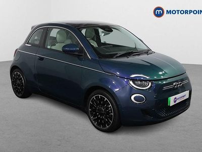 Green Used 2022 Fiat 500e La Prima Hatchback | £16,249 (Fair price)