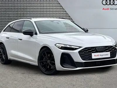 Used Audi A5 Black Edition 150 HP (110 kW) 2026 White Estate