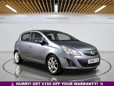 Silver Used 2011 Vauxhall Corsa Hatchback | £6,649 (Fair price)