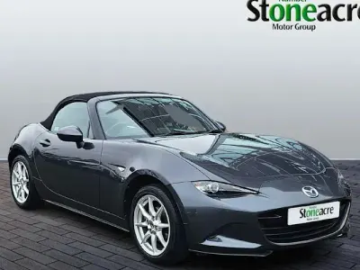 Used Mazda MX5 131 HP (96 kW) 2018 Grey Cabriolet
