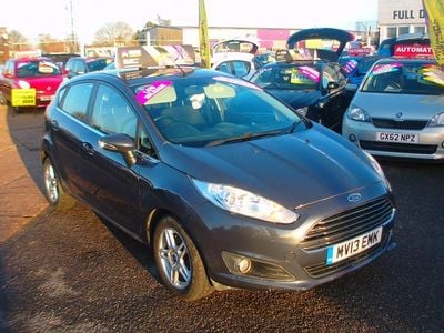 Used Ford Fiesta Zetec 2013 Grey Hatchback