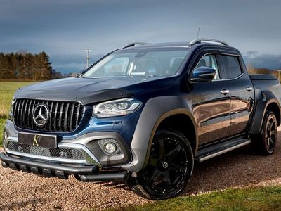 Used Mercedes X250 2018 Blue Pickup