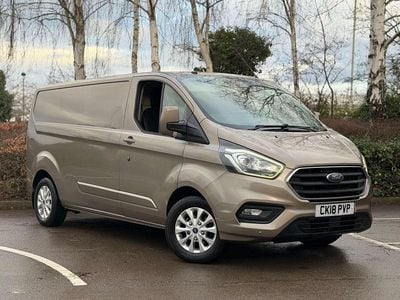 Used Ford Transit Custom Limited 130 HP (95 kW) 2018 Silver Van