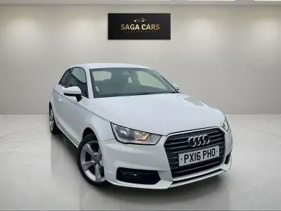 Used Audi A1 Sport 116 HP (85 kW) 2016 White Hatchback