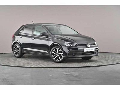 Used VW Polo Match 95 HP (69 kW) 2025 Black Hatchback
