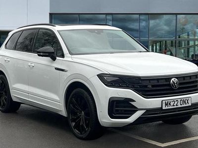 Used VW Touareg Black Edition 286 HP (210 kW) 2022 White SUV