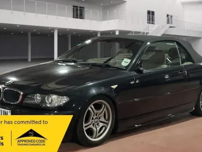 Begagnad BMW 318 Cabriolet M Sport 2006 Svart Cab