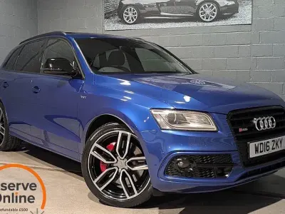 Used Audi SQ5 Advanced 340 HP (250 kW) 2016 Blue SUV