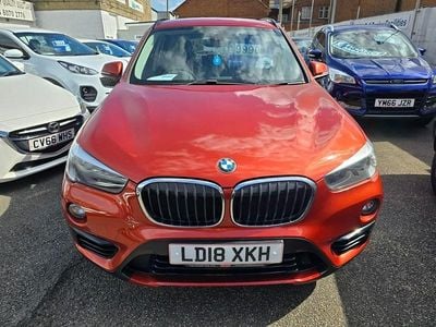 Used BMW X1 Sport Line 2018 Orange SUV