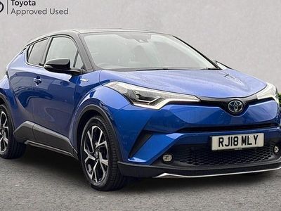Used Toyota C-HR 122 HP (89 kW) 2018 Blue SUV