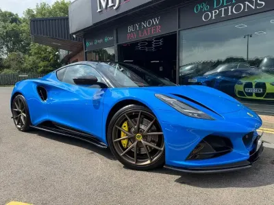 Used Lotus Emira 404 HP (297 kW) 2022 Blue Coupe