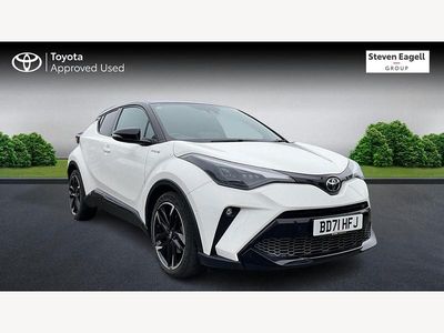 Used Toyota C-HR Sport 2021 White/black SUV