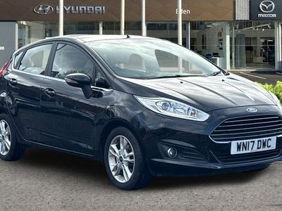 Used Ford Fiesta Zetec 101 HP (74 kW) 2017 Black Hatchback