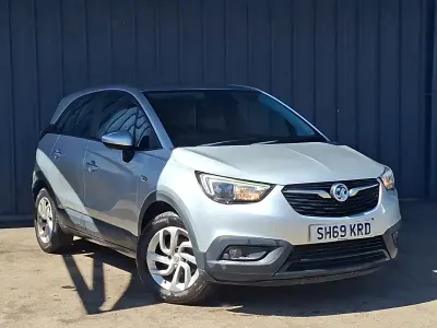 Used Vauxhall Crossland X S 110 HP (80 kW) 2019 Silver SUV