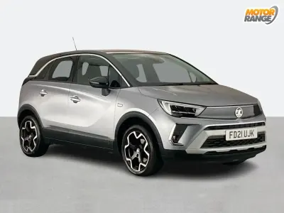 Used Vauxhall Crossland Elite 130 HP (95 kW) 2021 Grey SUV