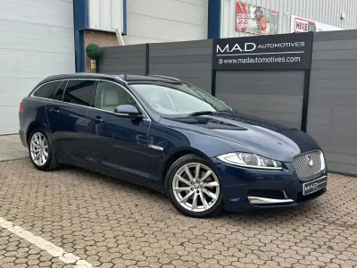 Used Jaguar XF Premium Luxury 2013 Blue Estate