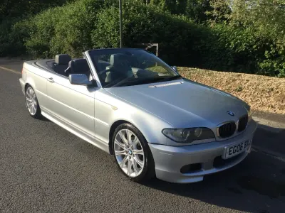 Used BMW 320 Cabriolet M Sport 2006 Silver Cabriolet