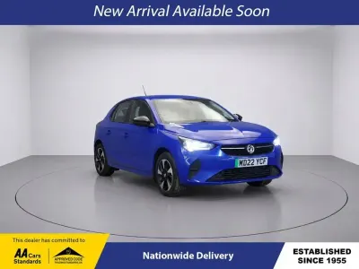 Used Vauxhall Corsa-e 100 kW (136 HP) 2022 Blue Hatchback