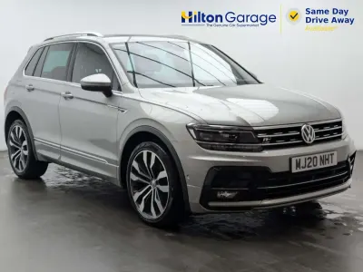 Begagnad VW Tiguan R-line 150 HK (110 kW) 2020 Silver SUV