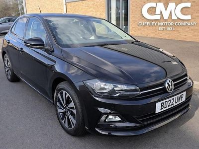 Used VW Polo Match 95 HP (69 kW) 2021 Black Hatchback