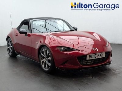 Red Used 2016 Mazda MX5 Inclusive Cabriolet | £14,250 (Good price)