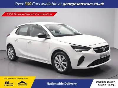 Second-hand Vauxhall Corsa Design Edition 75 CP (55 kW) 2023 Alb Hatchback