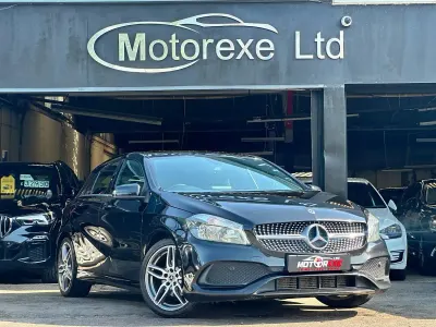 Used Mercedes A180 AMG line 2018 Black Hatchback