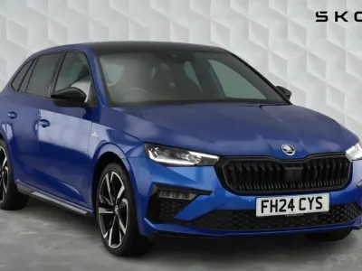 Used Skoda Scala Monte Carlo 115 HP (84 kW) 2024 Race blue metallic Hatchback