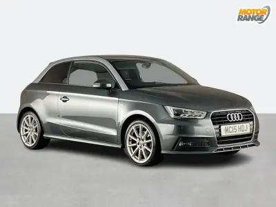 Used Audi A1 S-Line 125 HP (91 kW) 2015 Grey Hatchback