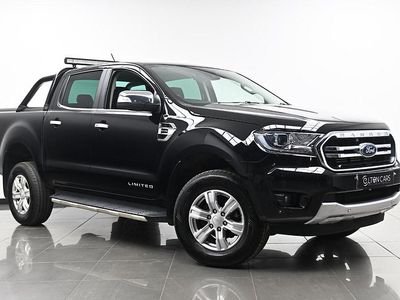 Black Used 2022 Ford Ranger Limited Pickup | £15,490 (Fair price)