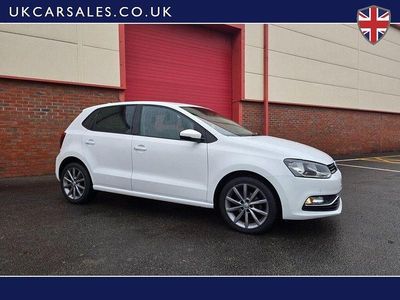 White Used 2015 VW Polo Design Hatchback | £7,299 (Fair price)