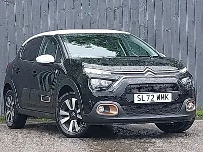 Used Citroën C3 PureTech 83 HP (61 kW) 2022 Black Hatchback